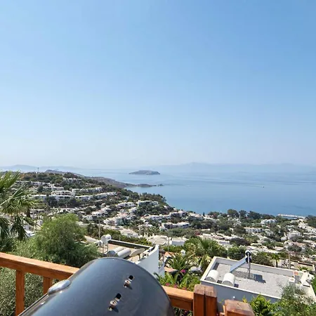 Villa Sea View Flat With Terrace 3 Min To Beach Gümüşlük