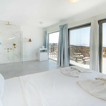 Sea View Flat With Terrace 3 Min To Beach Villa