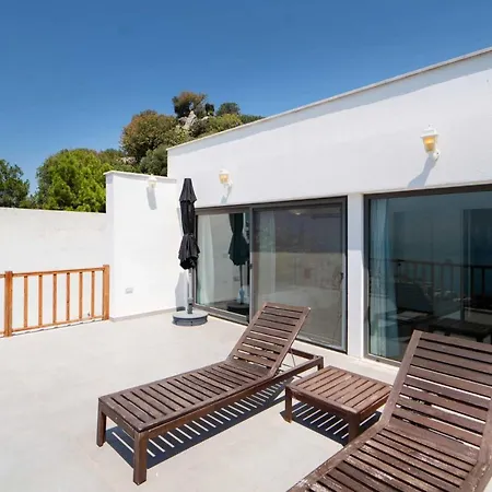 Sea View Flat With Terrace 3 Min To Beach Villa *